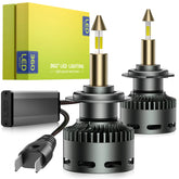 RD09 Bullet 130W 360° Full IIlumination H7 6500K White 40000LM IP68 LED Headlight Bulbs 2 Pcs | Hawkglow